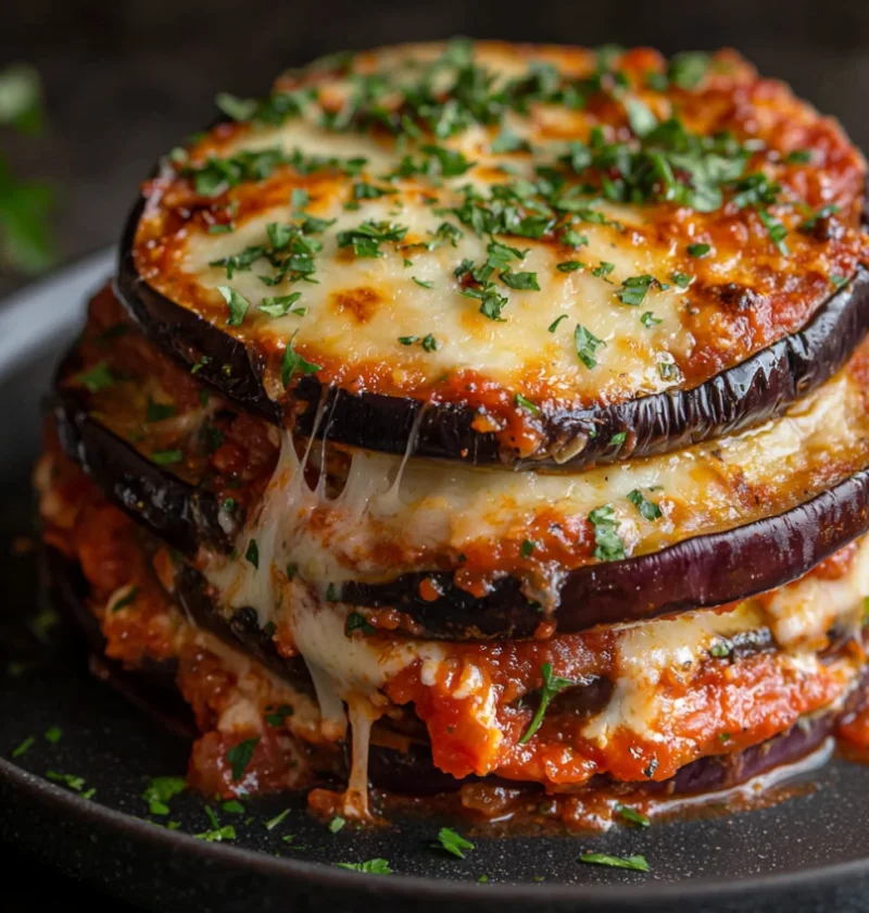 Aubergine Parmigiana