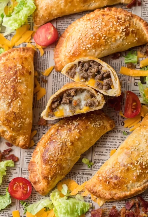 Cheeseburger Garbage Bread
