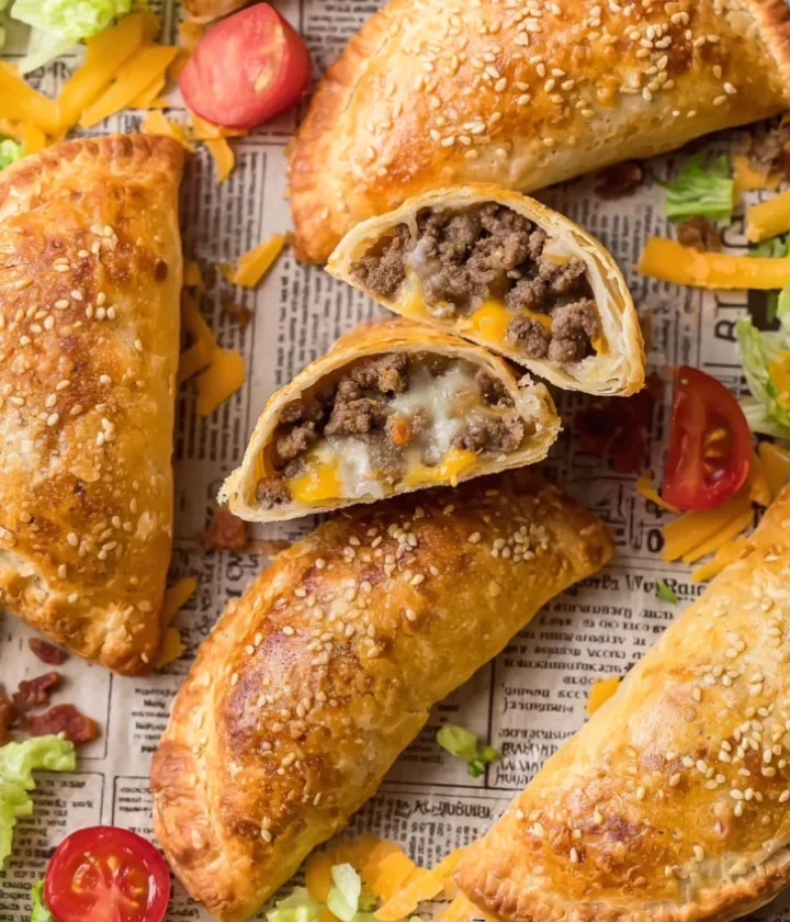 Cheeseburger Garbage Bread