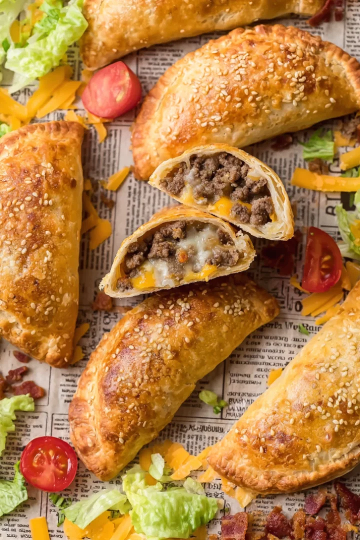 Cheeseburger Garbage Bread