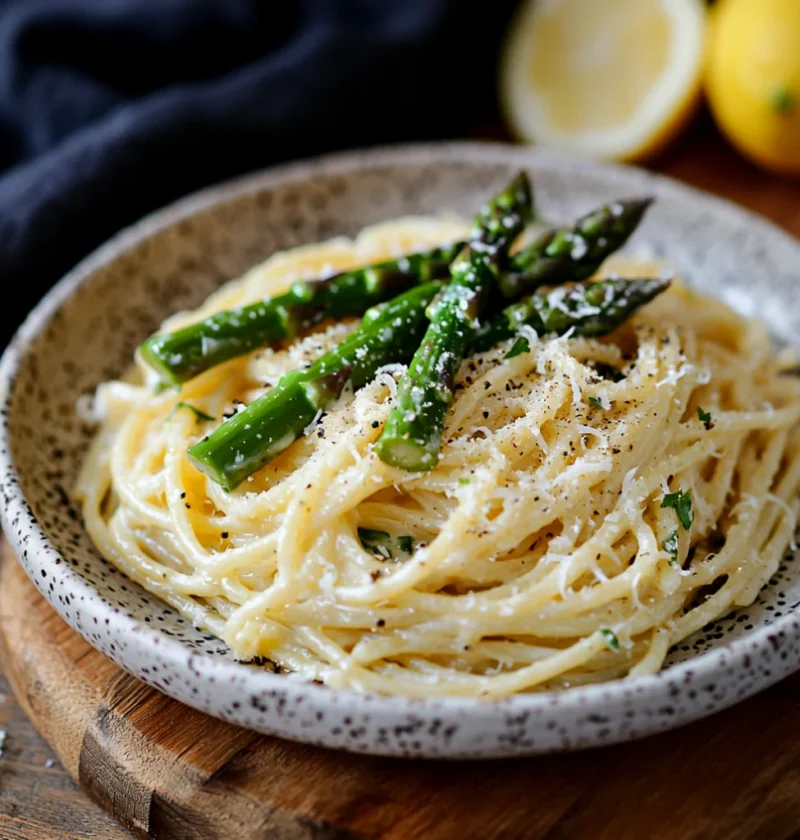 Creamy Asparagus Pasta