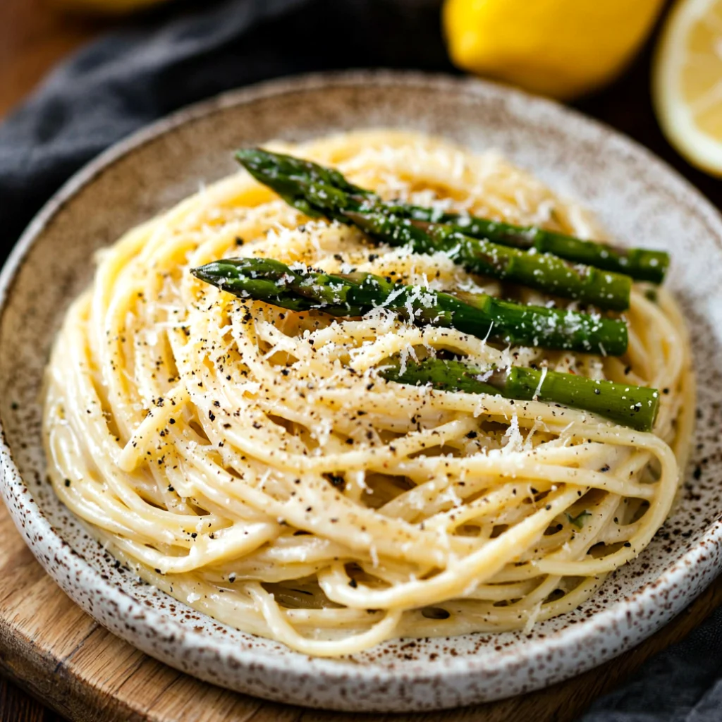 Creamy Asparagus Pasta - creamy-asparagus-pasta-ready-in-just-20-minutes-3