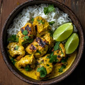Delicious Churu Chicken Amarillo with Creamy Ají Sauce