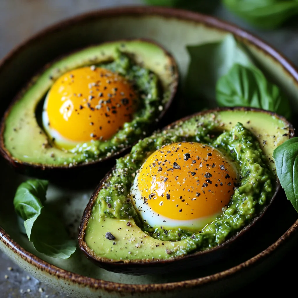 Easy Pesto Eggs