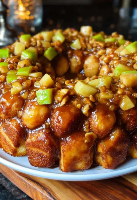 Caramel Apple Monkey Bread
