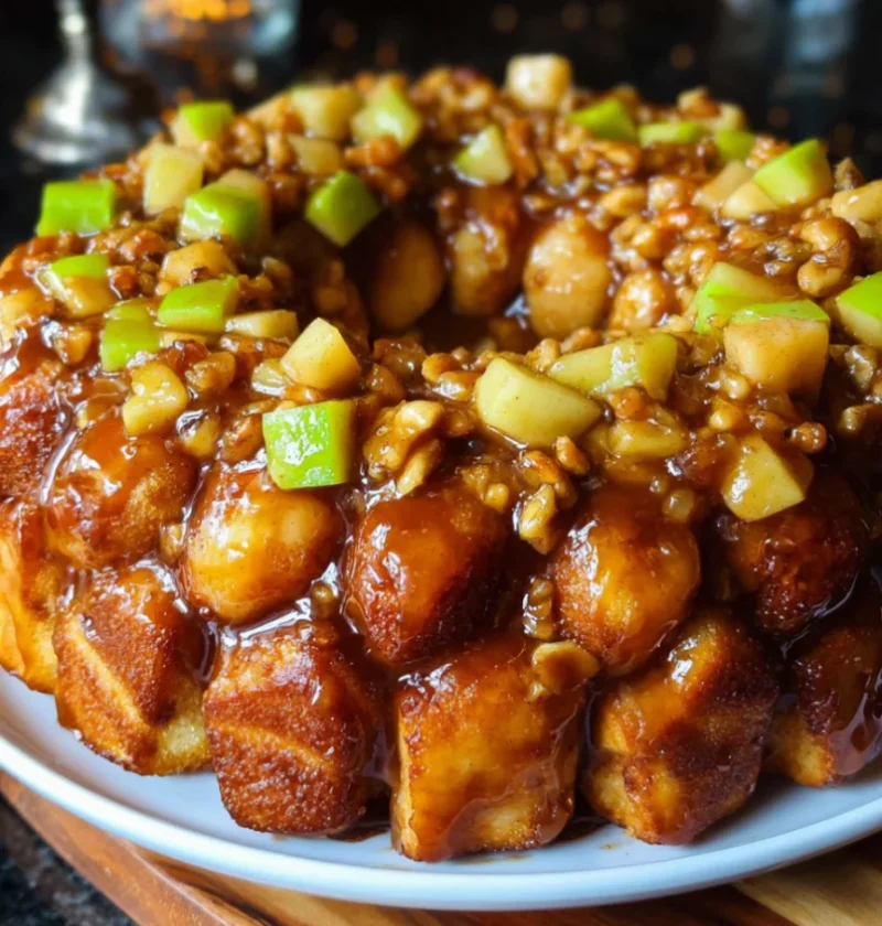 Caramel Apple Monkey Bread