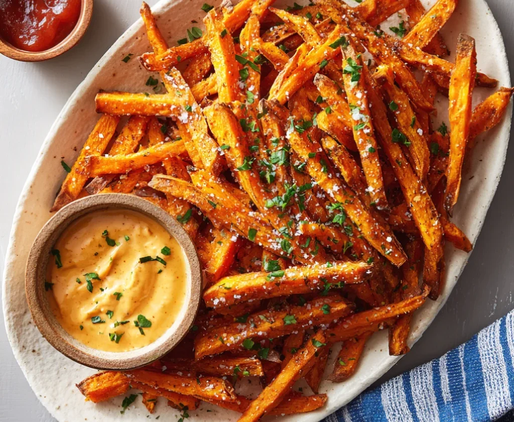 baked sweet potato fries