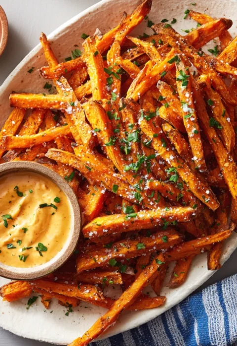 baked sweet potato fries