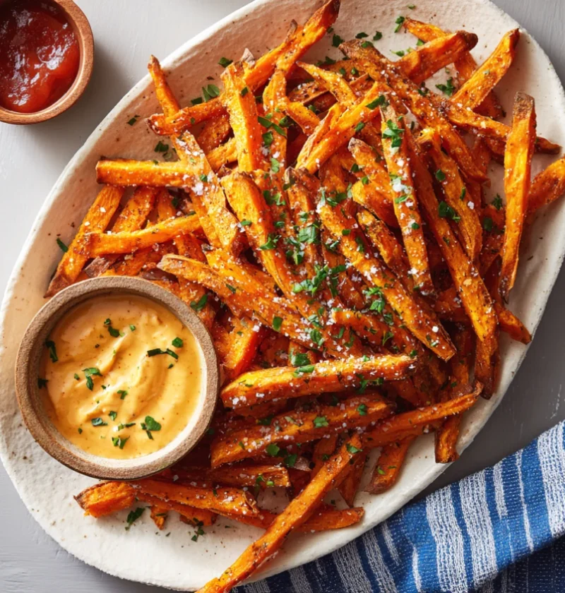 baked sweet potato fries