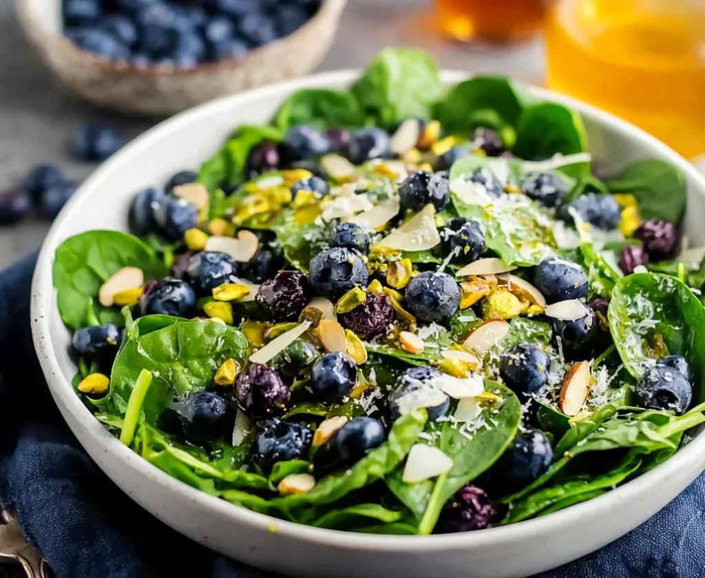 Irresistible Blueberry Pistachio Spring Salad Recipe