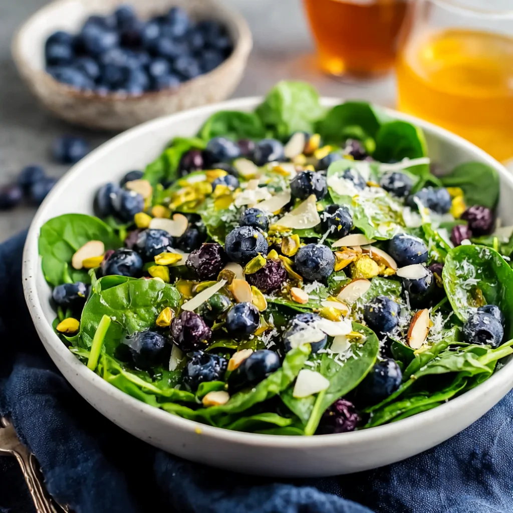 Irresistible Blueberry Pistachio Spring Salad Recipe