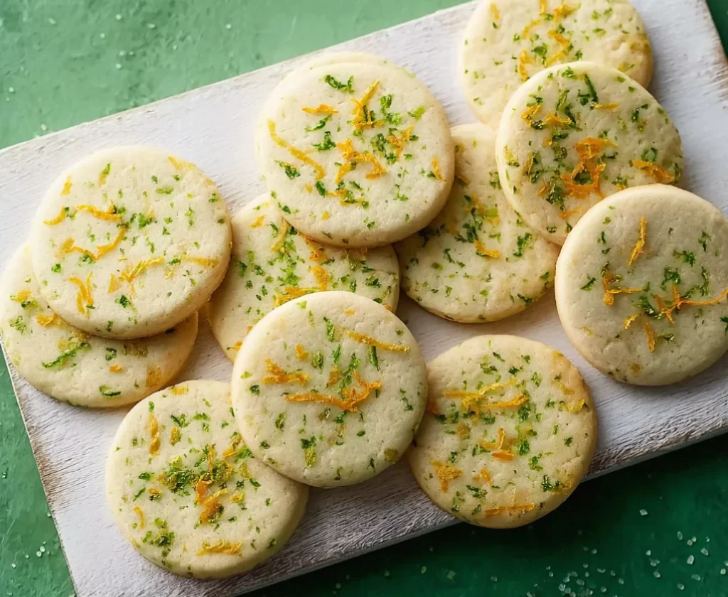 mojito sugar cookies