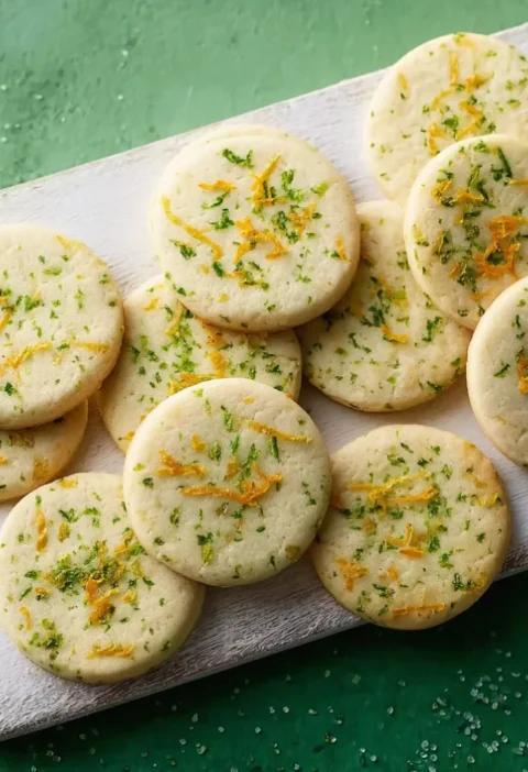 mojito sugar cookies