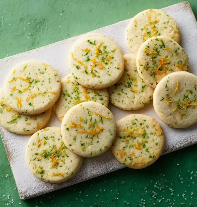 mojito sugar cookies