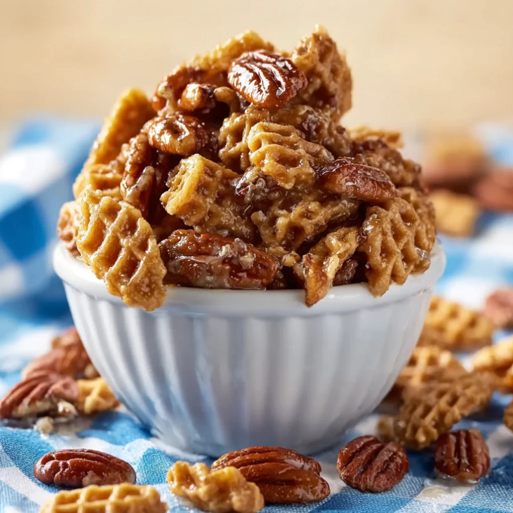 Irresistible Praline Crunch Crispix Pecan - irresistible-praline-crunch-crispix-pecan-for-swee-3