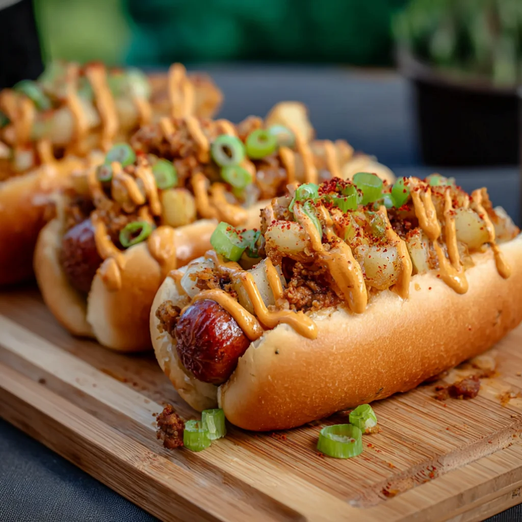 Irresistible Spicy Firecracker Hot Dogs