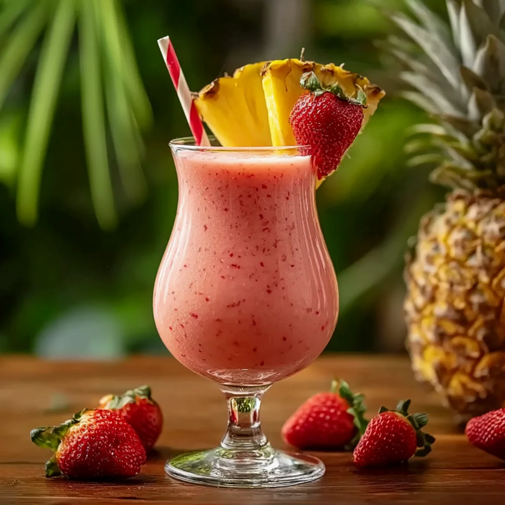Strawberry Piña Colada Punch - irresistible-strawberry-pina-colada-punch-everyone-3