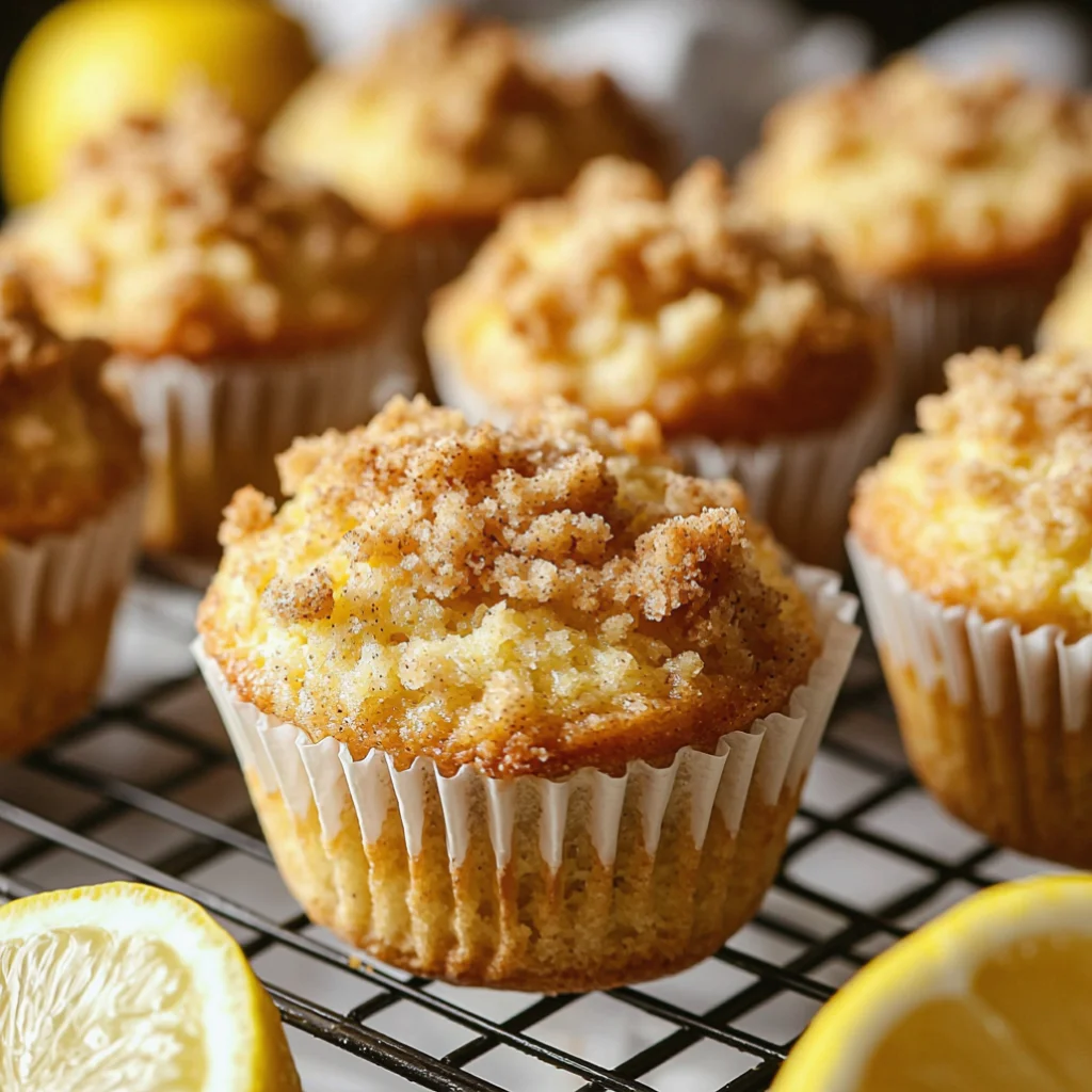 Moist Lemon Streusel Muffins - moist-lemon-streusel-muffins-youll-want-for-every-3