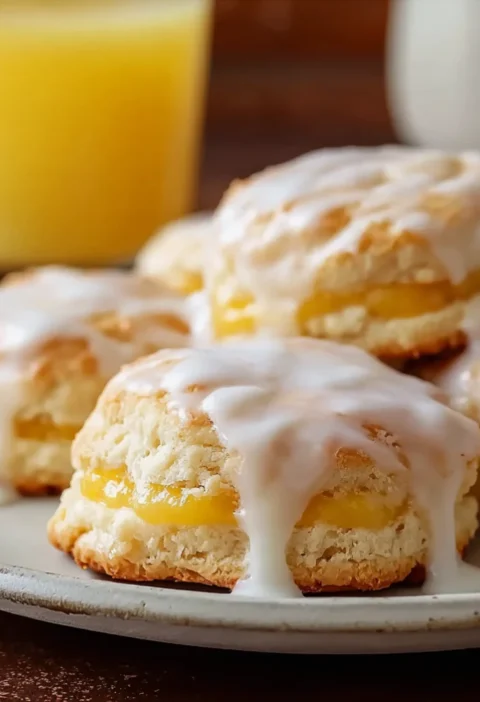 Peach Butter Swim Biscuits
