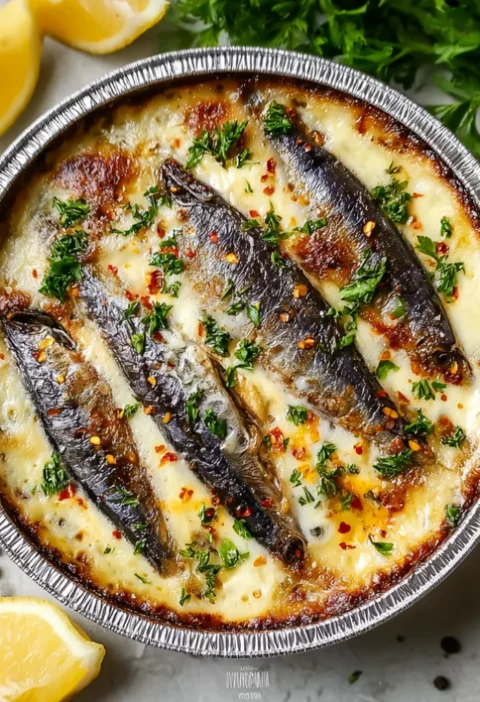 Sardine Margarita Bake