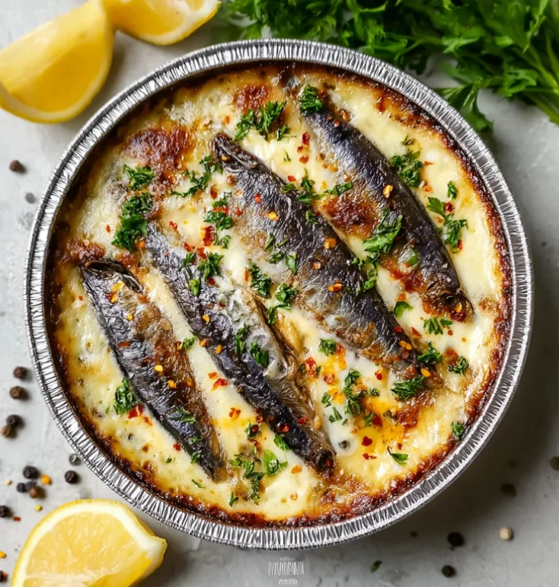 Sardine Margarita Bake