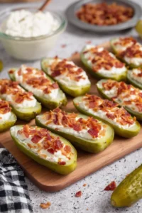 Stuffed Dill Pickles