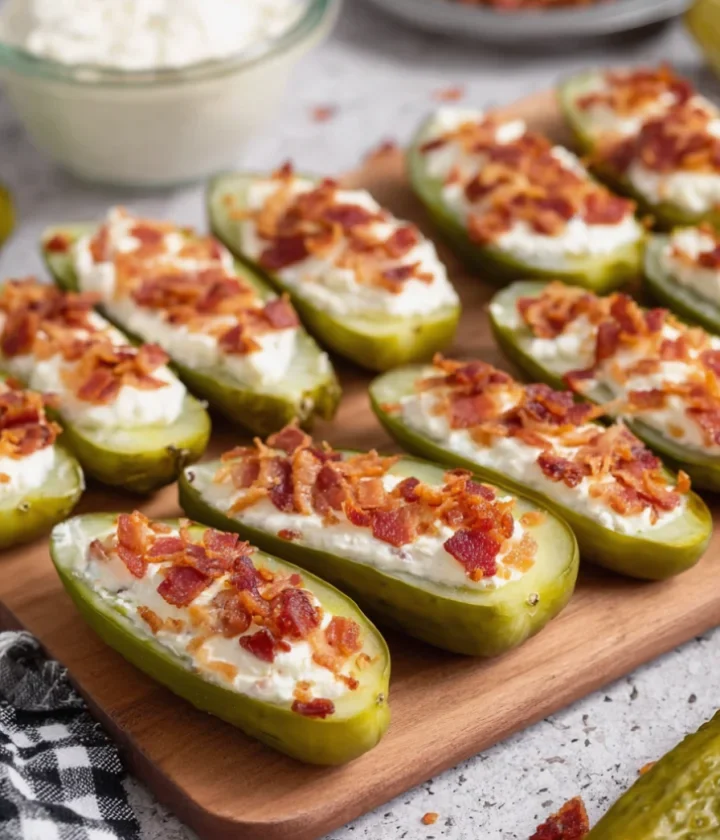stuffed dill pickles