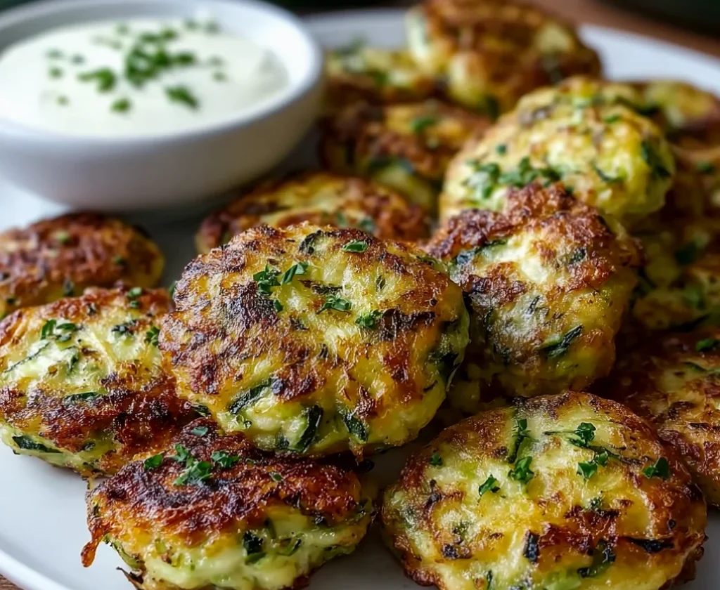 Tasty Greek Zucchini Tots