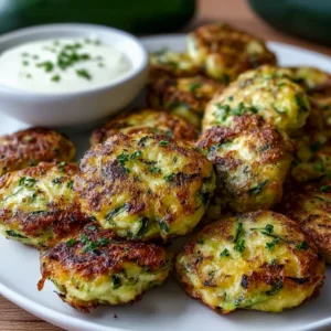 Tasty Greek Zucchini Tots for Guilt-Free Snacking Bliss