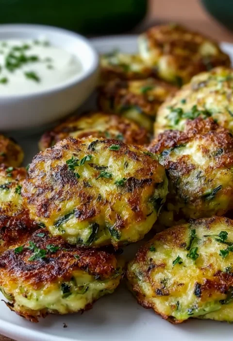 Tasty Greek Zucchini Tots