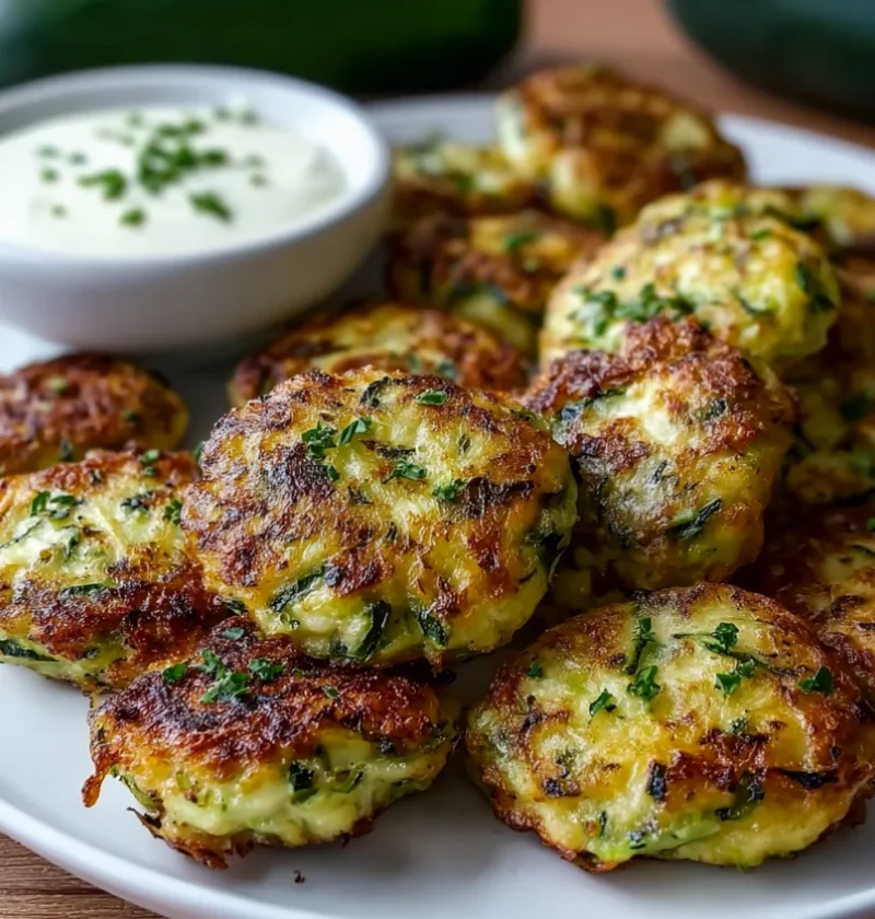 Tasty Greek Zucchini Tots