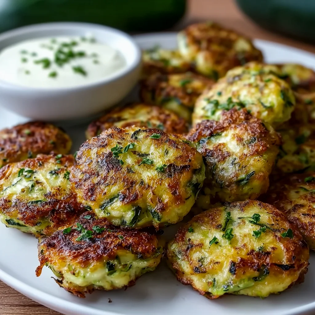 Tasty Greek Zucchini Tots for Guilt-Free Snacking Bliss