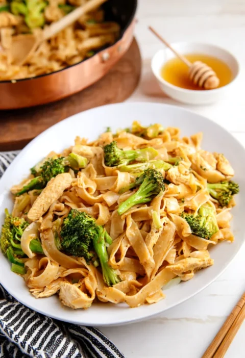 Thai Chicken Pad See Ew