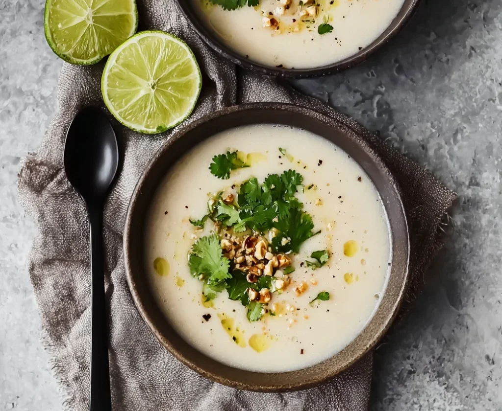 Thai Coconut Cauliflower Soup