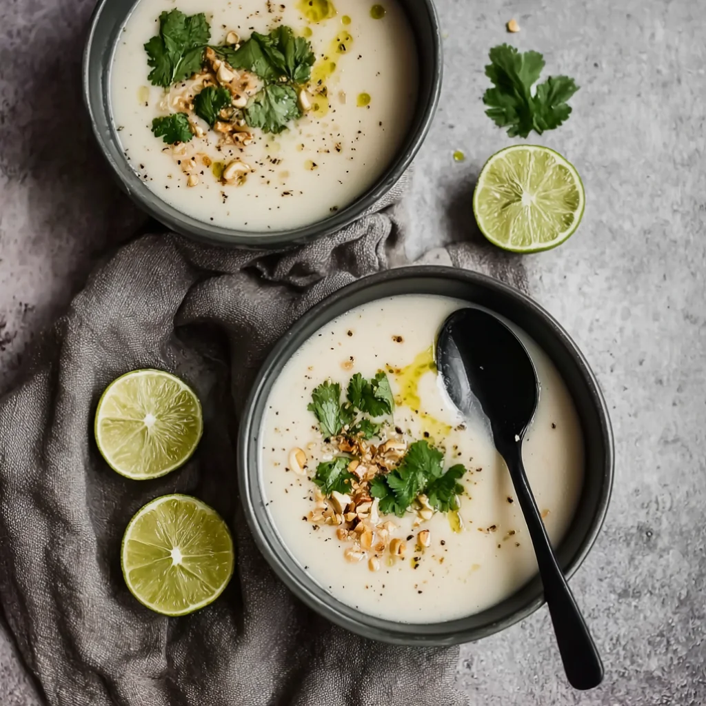 Thai Coconut Cauliflower Soup - thai-coconut-cauliflower-soup-for-cozy-comfort-foo-3