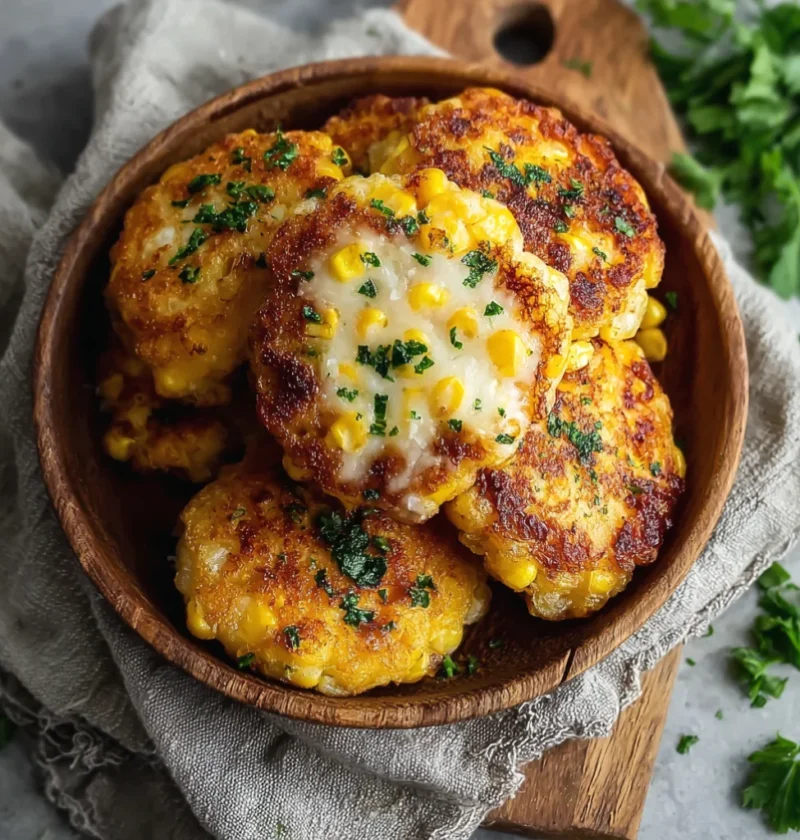 Venezuelan sweet corn cachapas