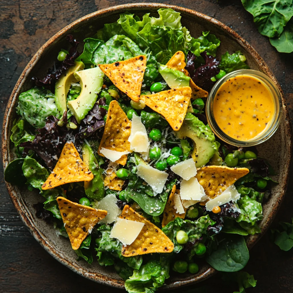 Winter Caesar Salad with Fennel, Radicchio & Parmesan Crisps