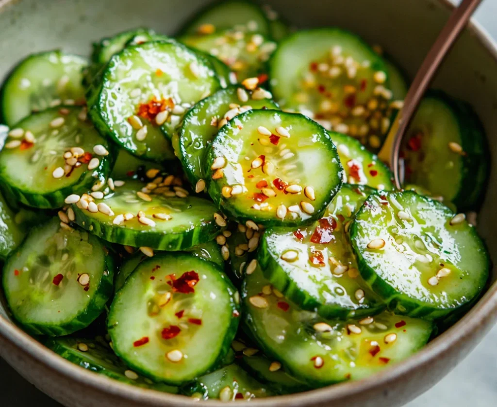 Zesty Asian Cucumber Salad