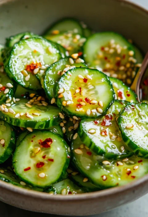 Zesty Asian Cucumber Salad