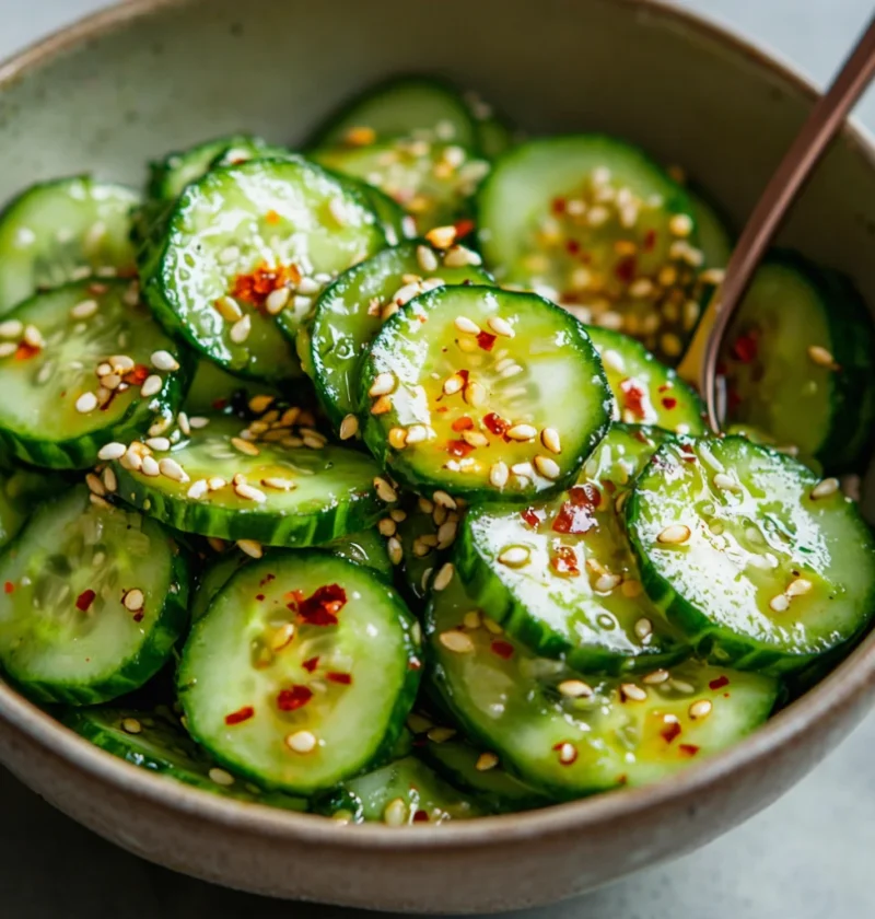Zesty Asian Cucumber Salad