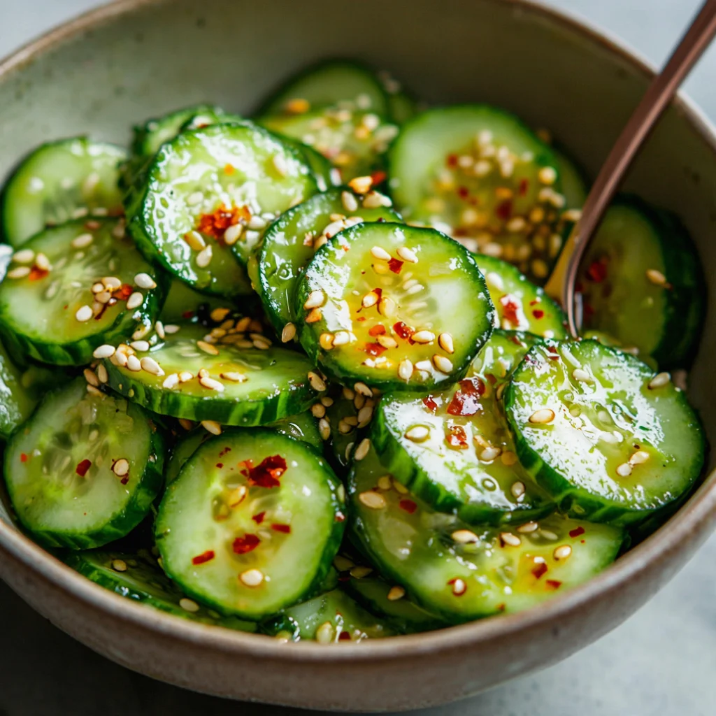 Zesty Asian Cucumber Salad