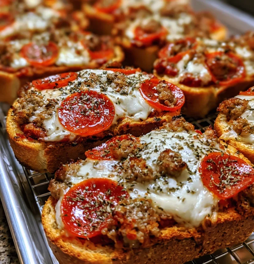 Pepperoni Pizza Toast Recipe