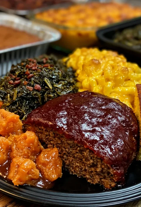 Southern Meatloaf with Brown Sugar Glaze