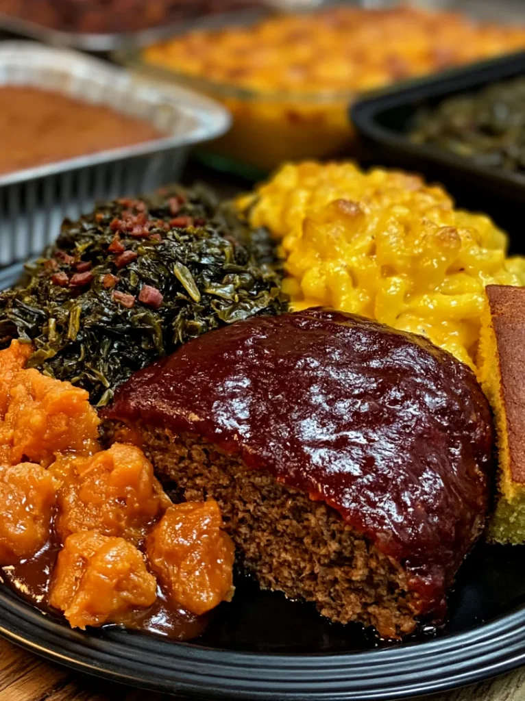 Southern Meatloaf with Brown Sugar Glaze