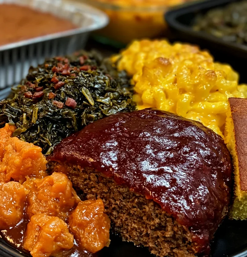 Southern Meatloaf with Brown Sugar Glaze